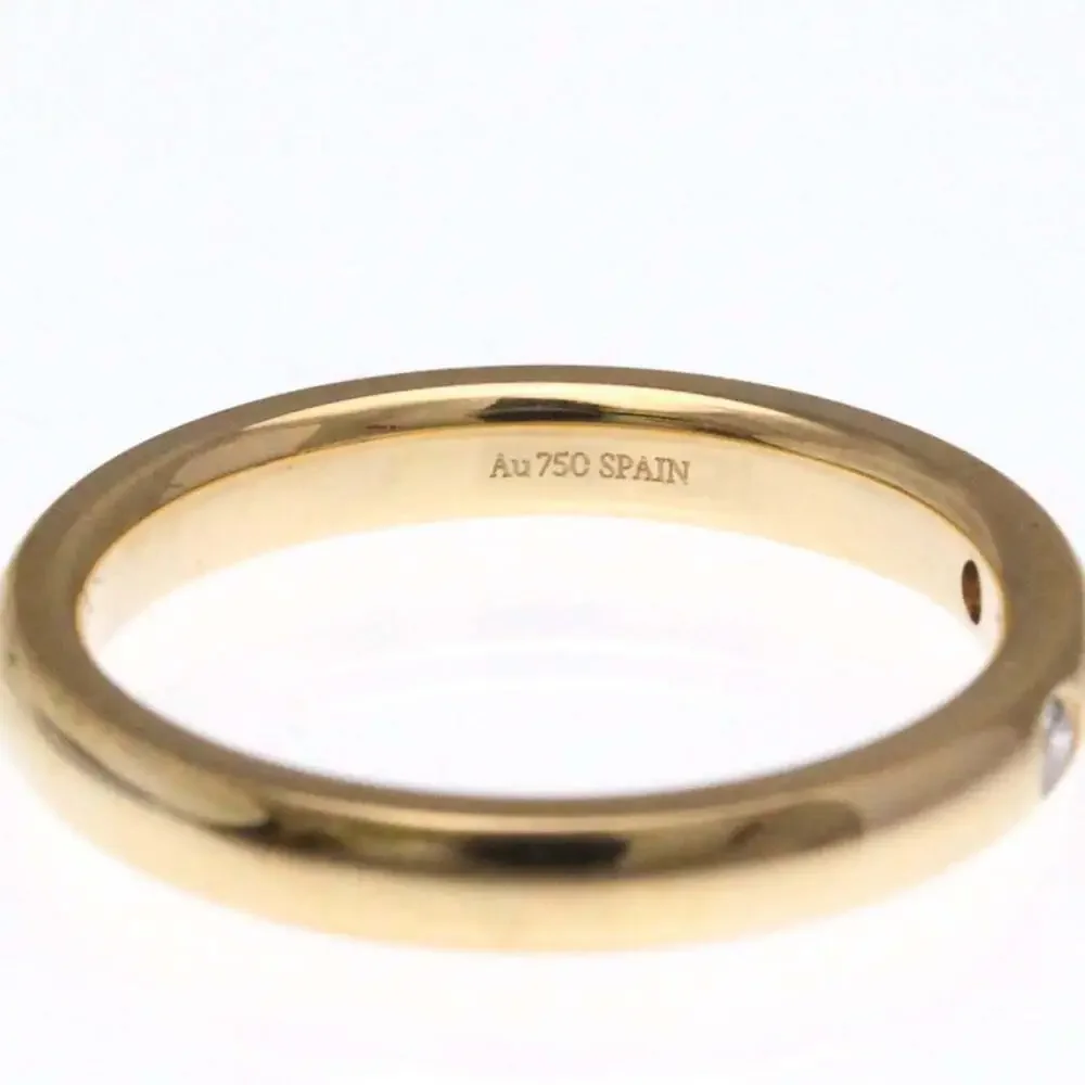 TIFFANY 18k Gold Diamond Ring